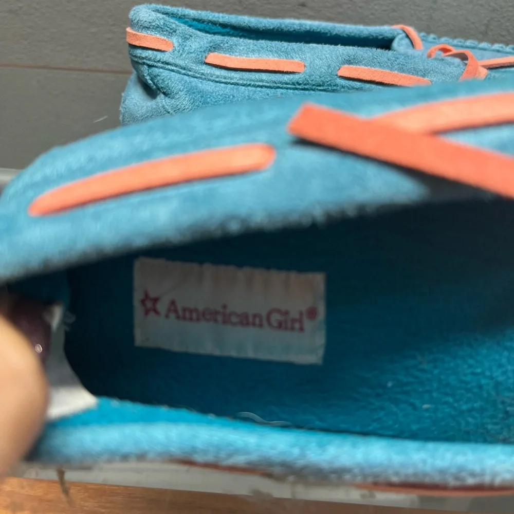 AMERICAN GIRL Tenney Grant Moccasin Loafers Slippers Size Girls Small 1-3